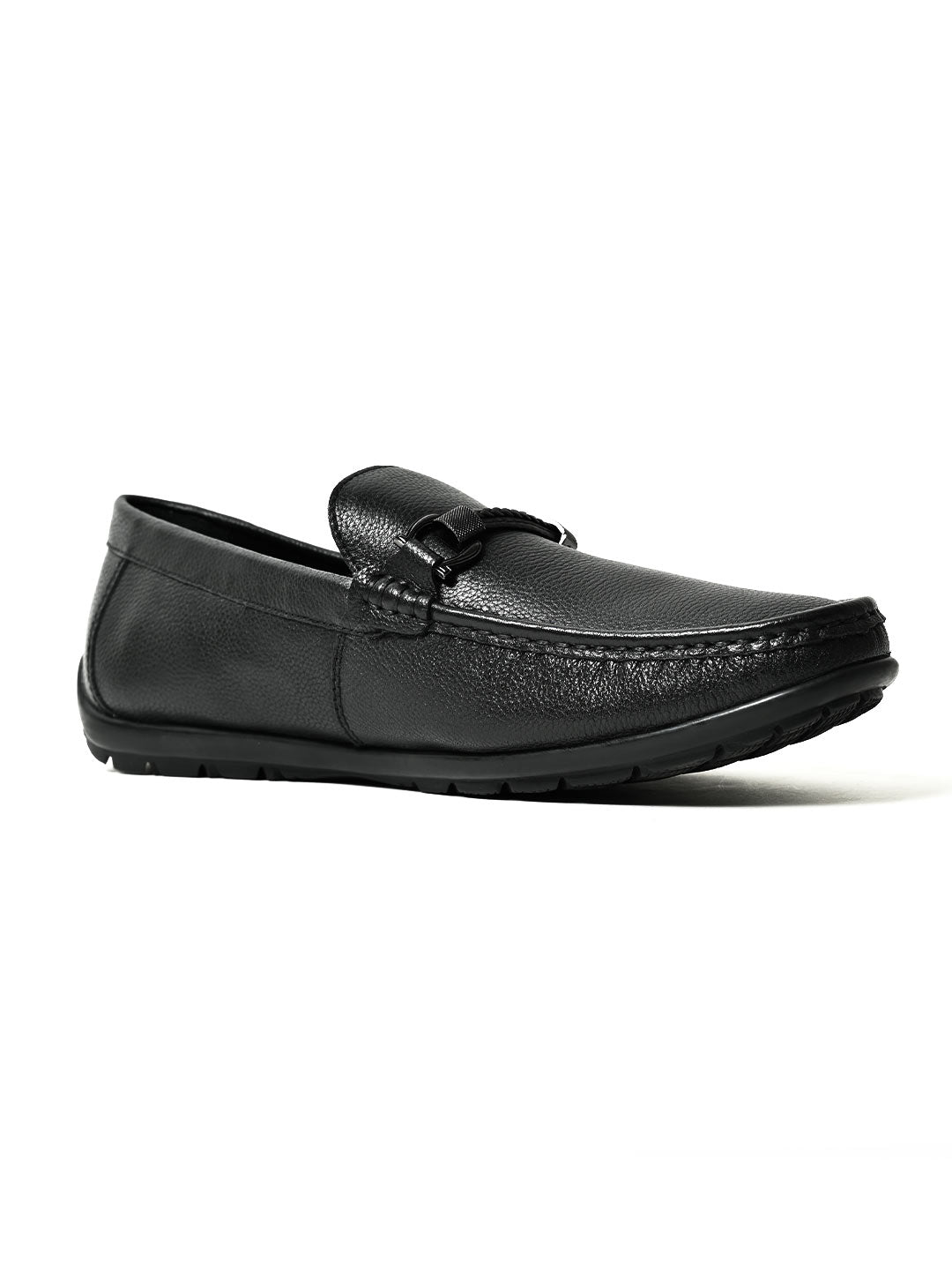 Men, Men Footwear, Black Driving Shoes