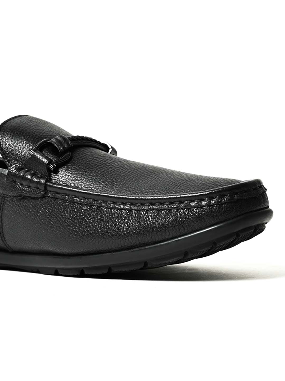 Men, Men Footwear, Black Driving Shoes