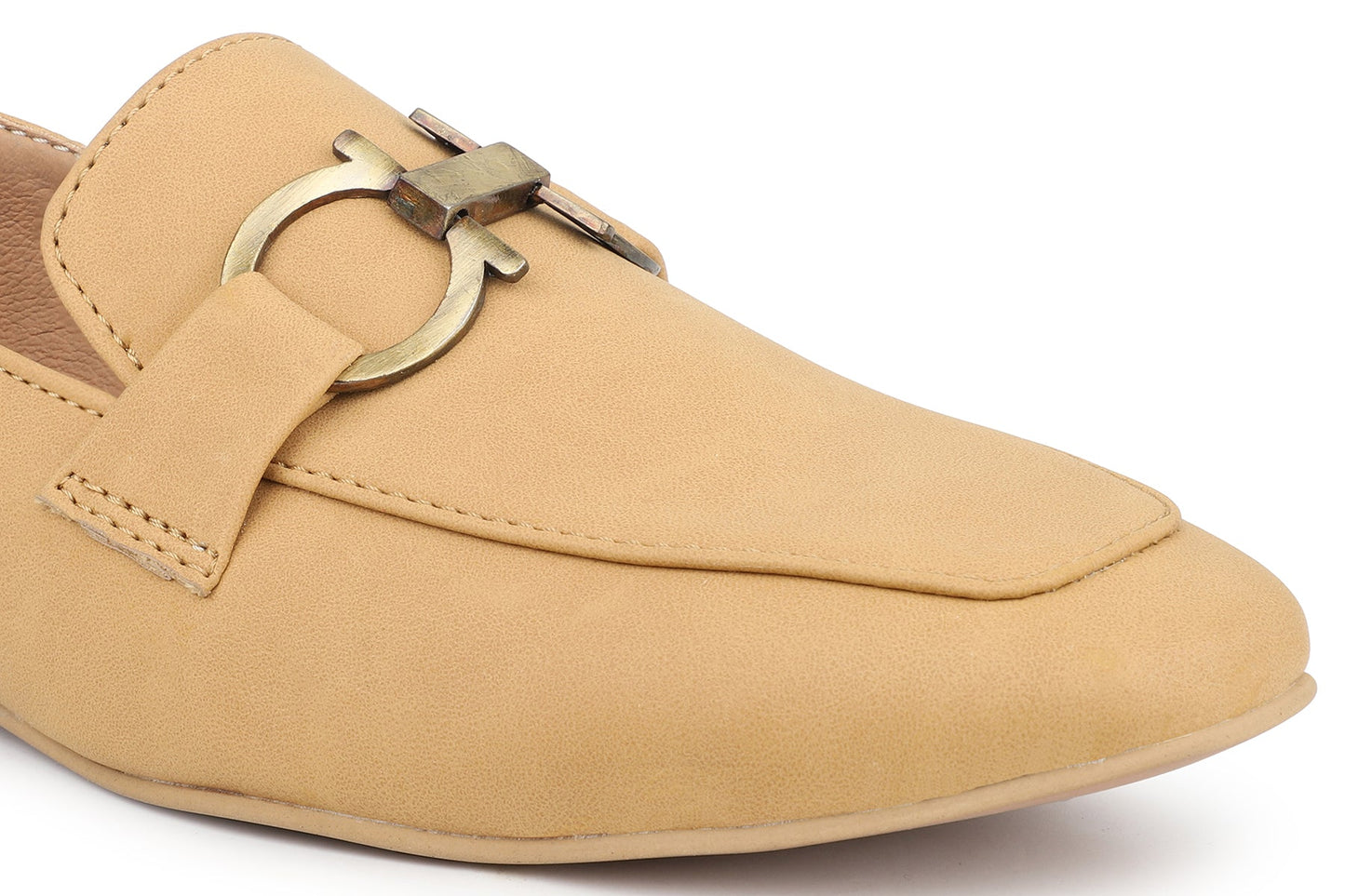 Women, Women Footwear, Beige Loafers