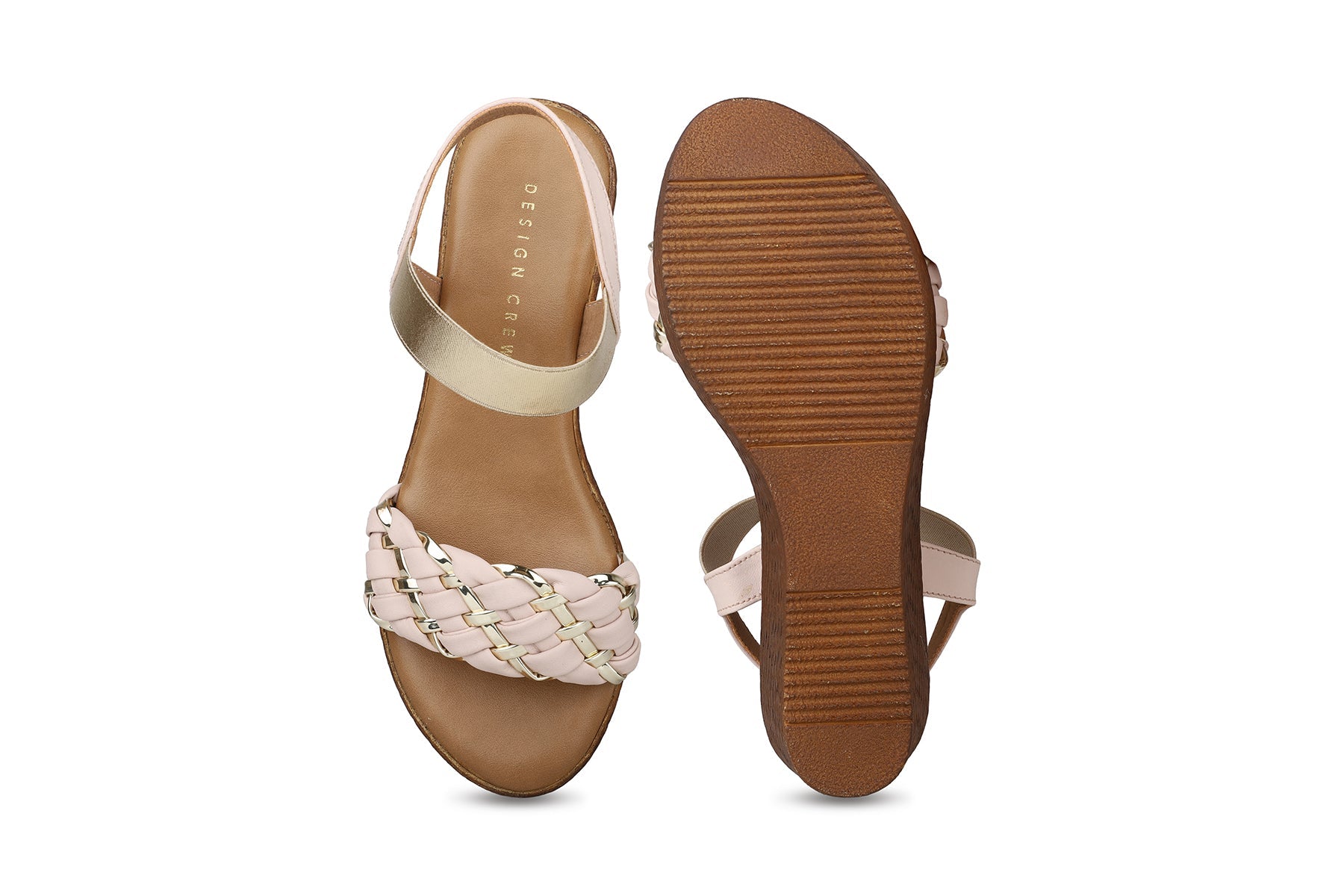 Women, Women Footwear, Beige Wedges