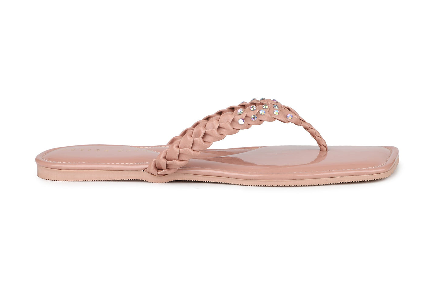 Women, Women Footwear, Pink T Strap Flats