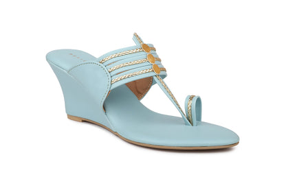 Women, Women Footwear, Aqua Wedges