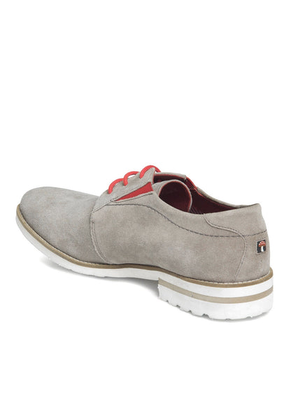 Footwear, Men Footwear, Grey Derby Shoes