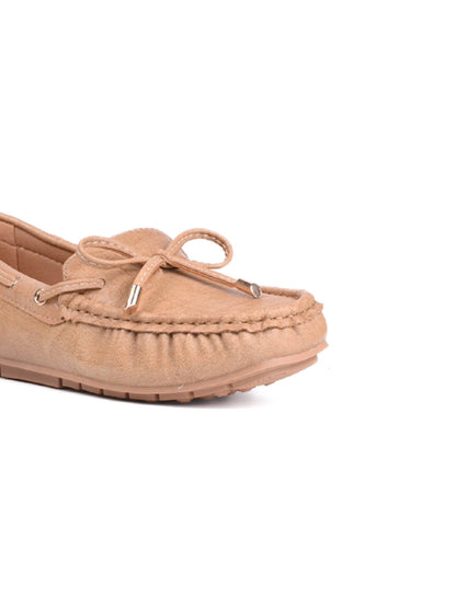 Women, Women Footwear, Beige Loafers