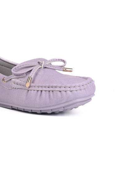 Women, Women Footwear, Purple Loafers