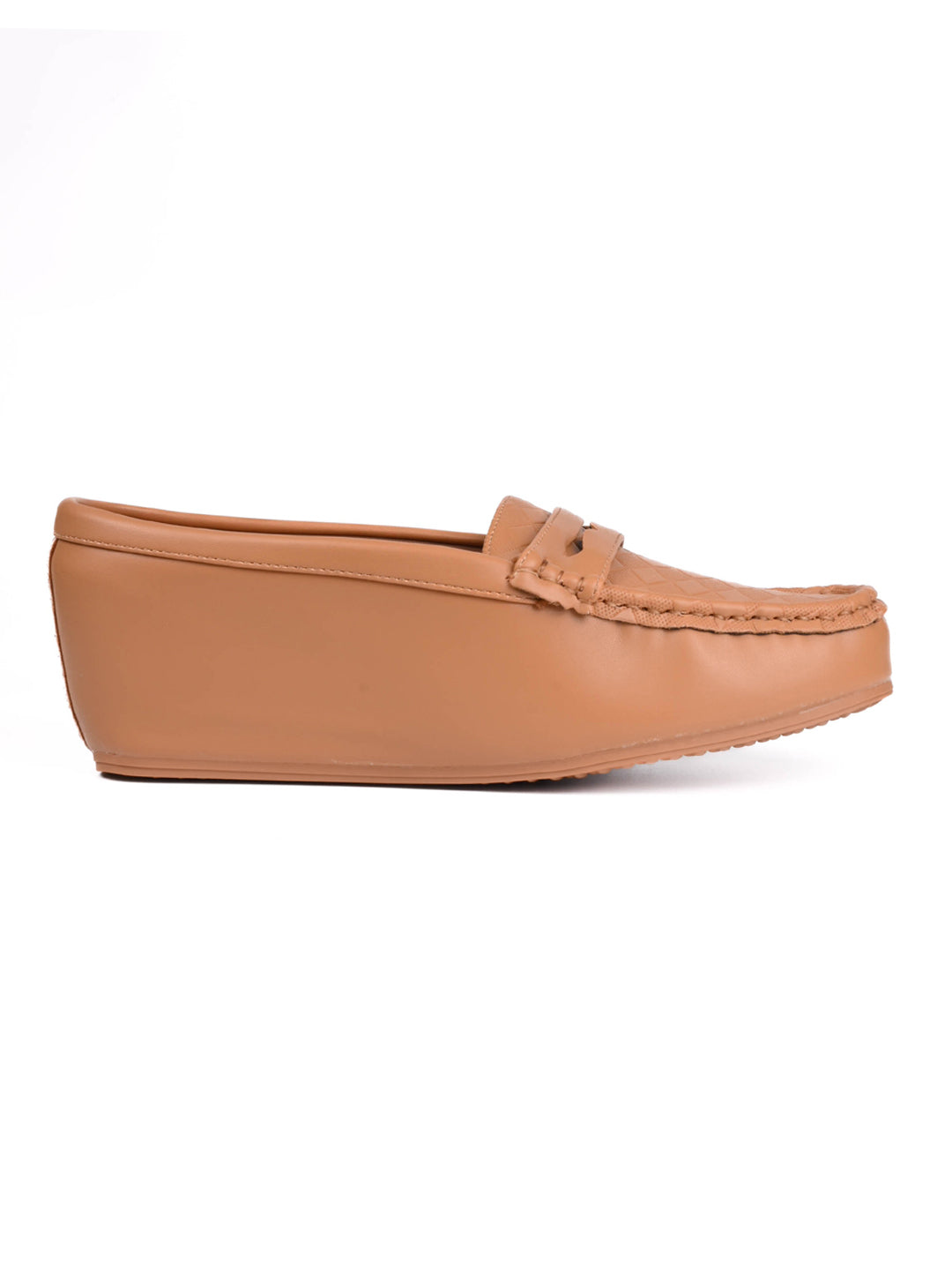 Women, Women Footwear, Brown Loafers