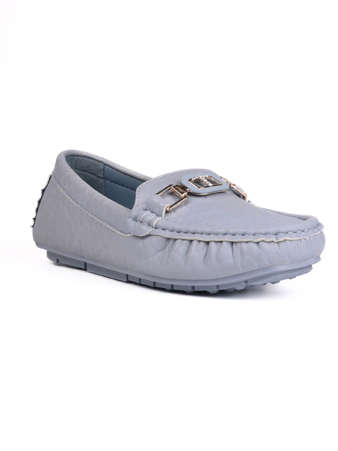 Women, Women Footwear, Blue Loafers