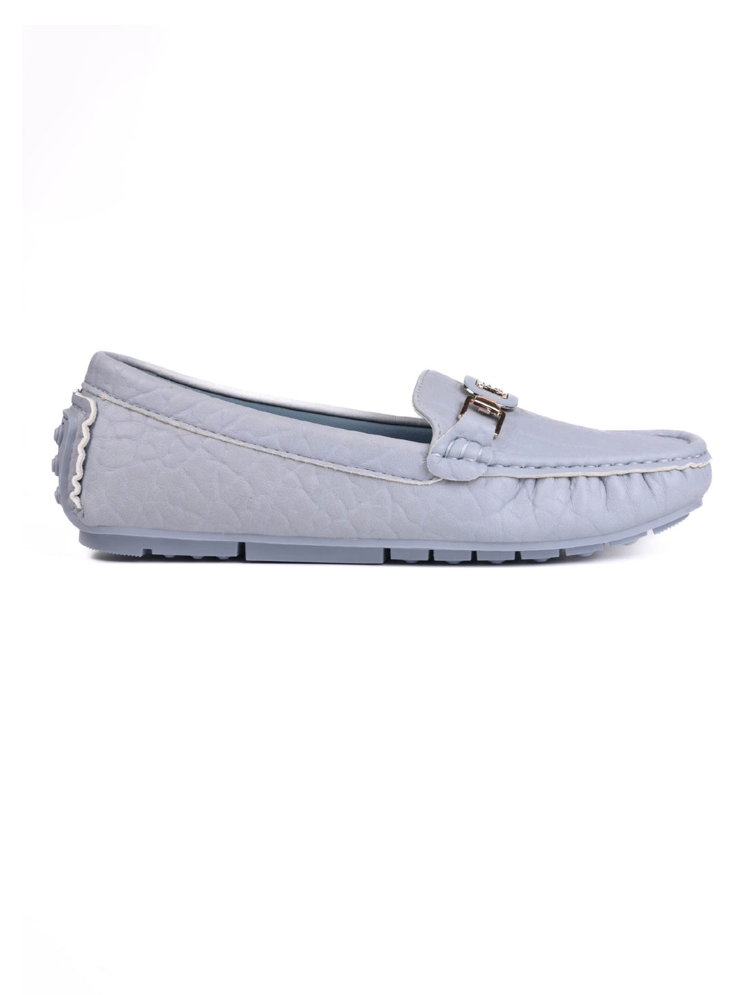 Women, Women Footwear, Blue Loafers