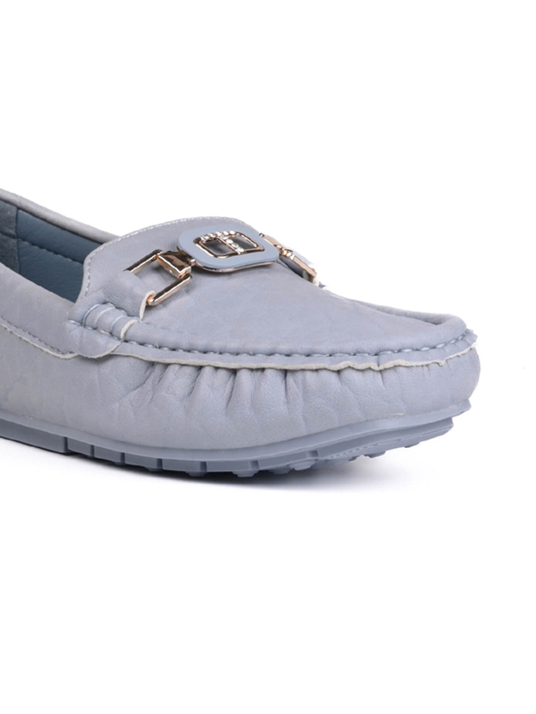 Women, Women Footwear, Blue Loafers