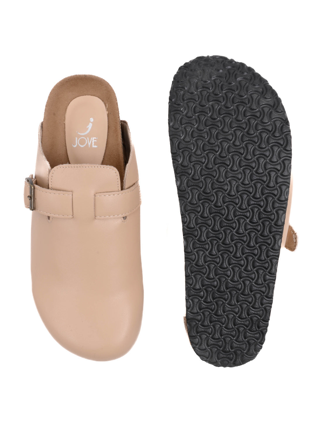 Women, Women Footwear, Beige Mules