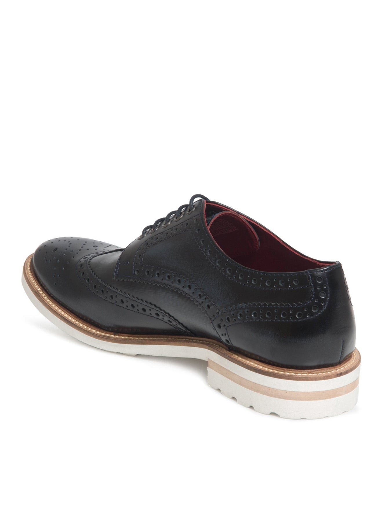 Footwear, Men Footwear, Navy Blue Derby Shoes