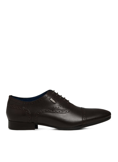 Footwear, Men Footwear, Coffee Formal Shoes