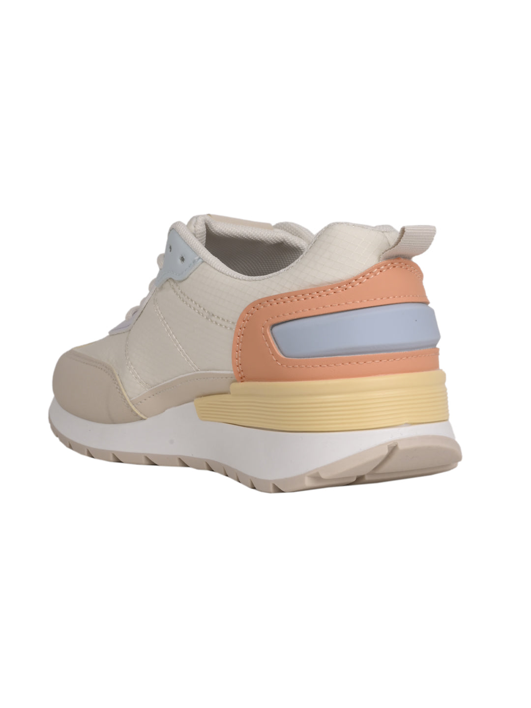 Women, Women Footwear, Beige Sneakers