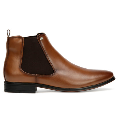 Footwear, Men Footwear, Tan Chelsea Boots