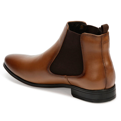 Footwear, Men Footwear, Tan Chelsea Boots