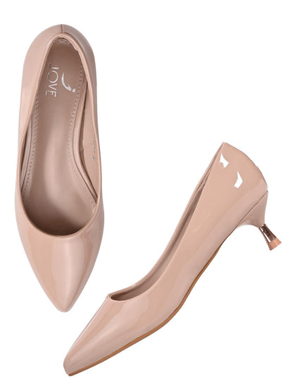 Footwear, Women Footwear, NUDE, Heel Pumps