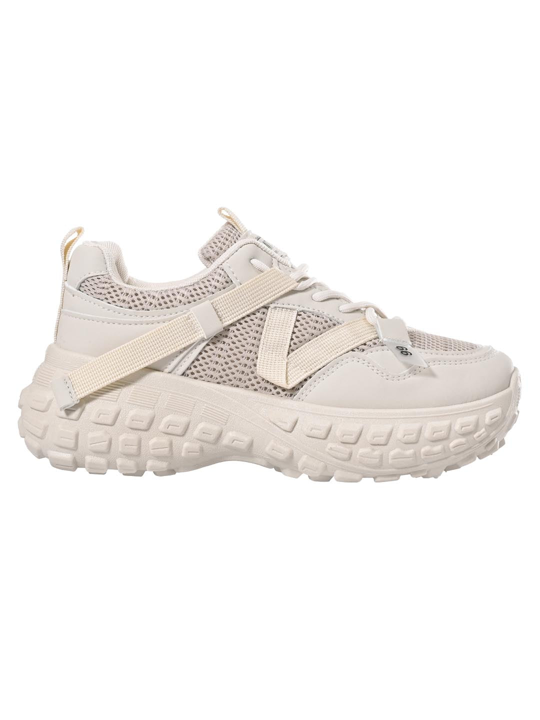 Footwear, Women Footwear, BEIGE, Casual Sneaker