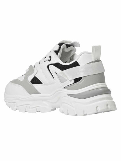 Footwear, Women Footwear, WHITE & BLACK, Casual Sneaker