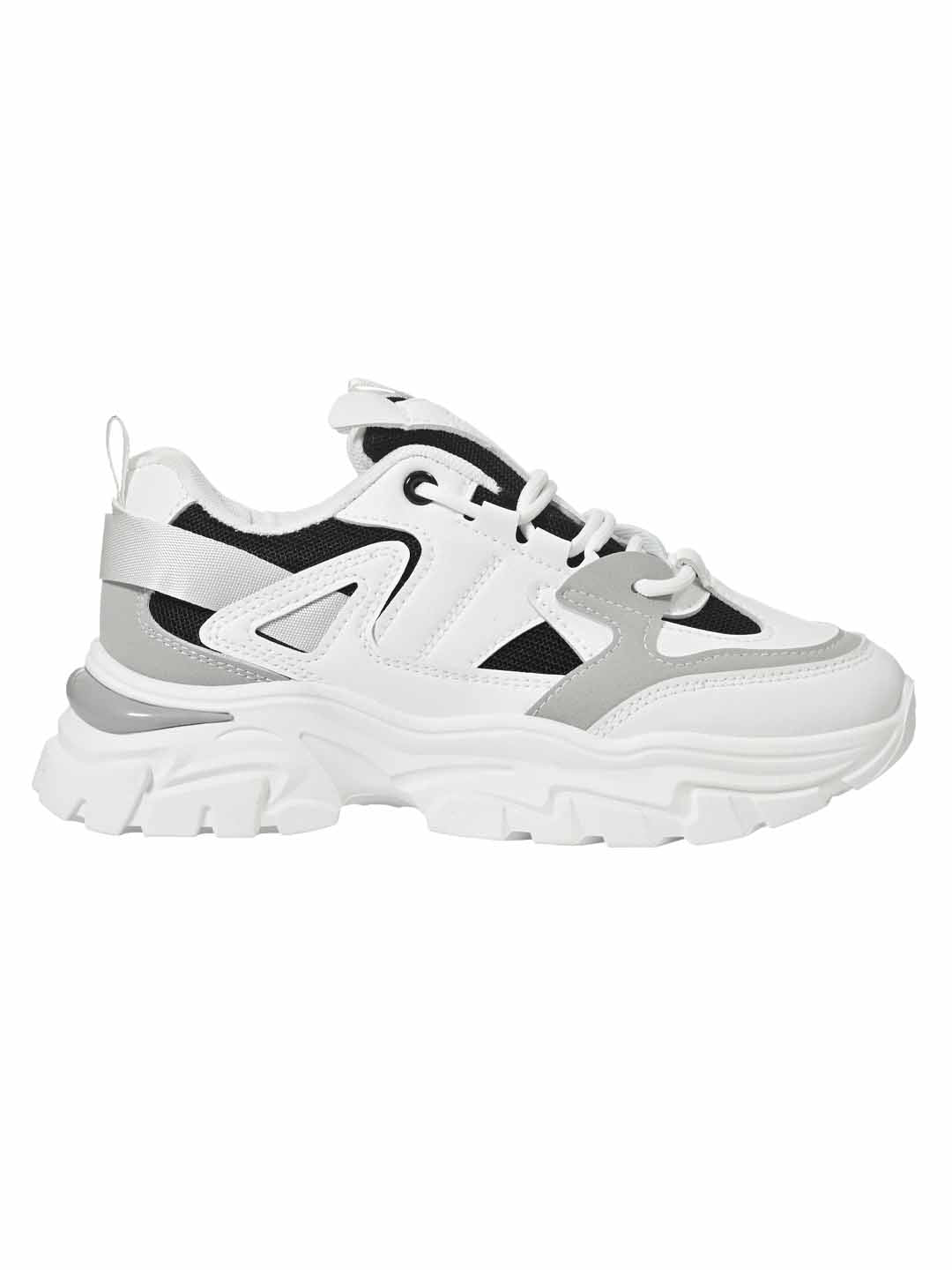 Footwear, Women Footwear, WHITE & BLACK, Casual Sneaker