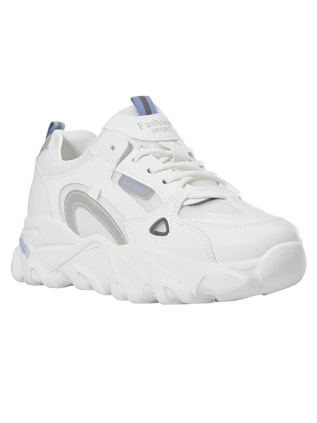 Footwear, Women Footwear, WHITE BLUE, Casual Sneaker