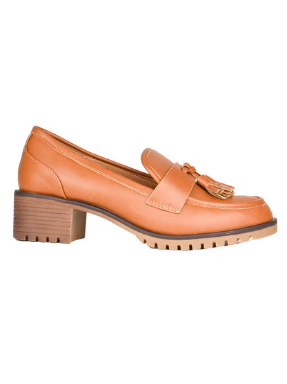 Women, Women Footwear, Camel Loafers