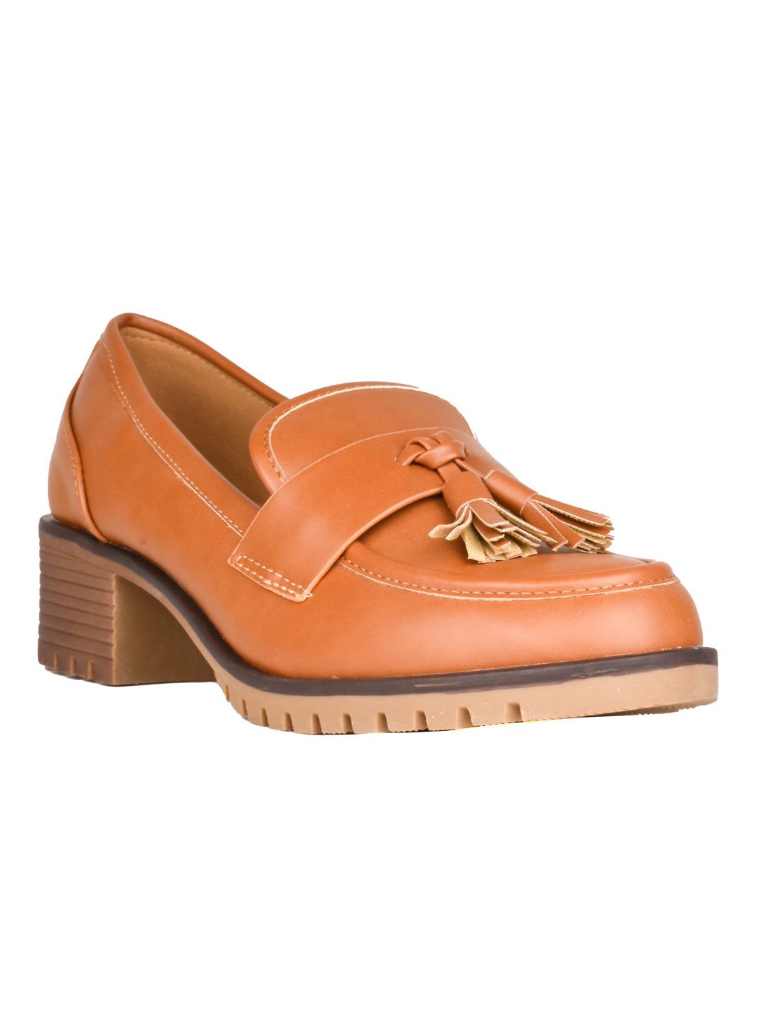 Women, Women Footwear, Camel Loafers