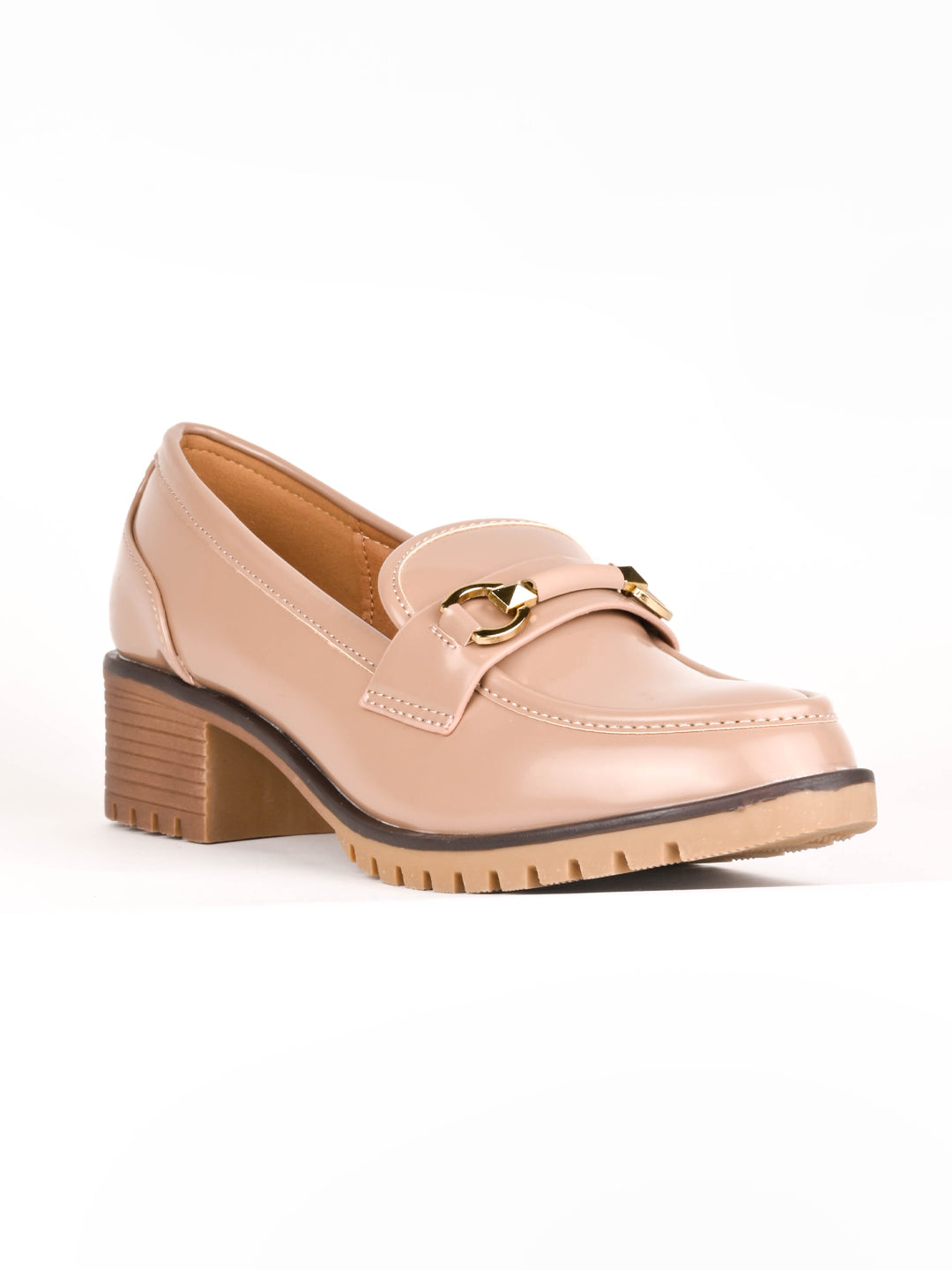 Women, Women Footwear, Beige Loafers