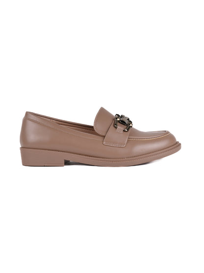 Women, Women Footwear, Khaki Loafers