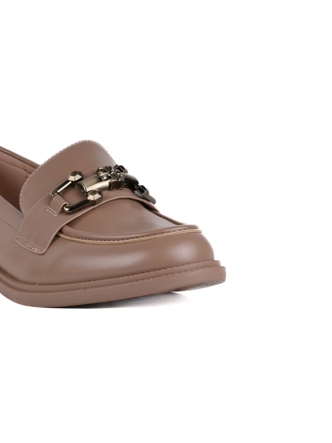 Women, Women Footwear, Khaki Loafers