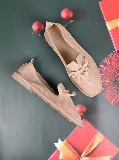 Women, Women Footwear, Khaki Loafers