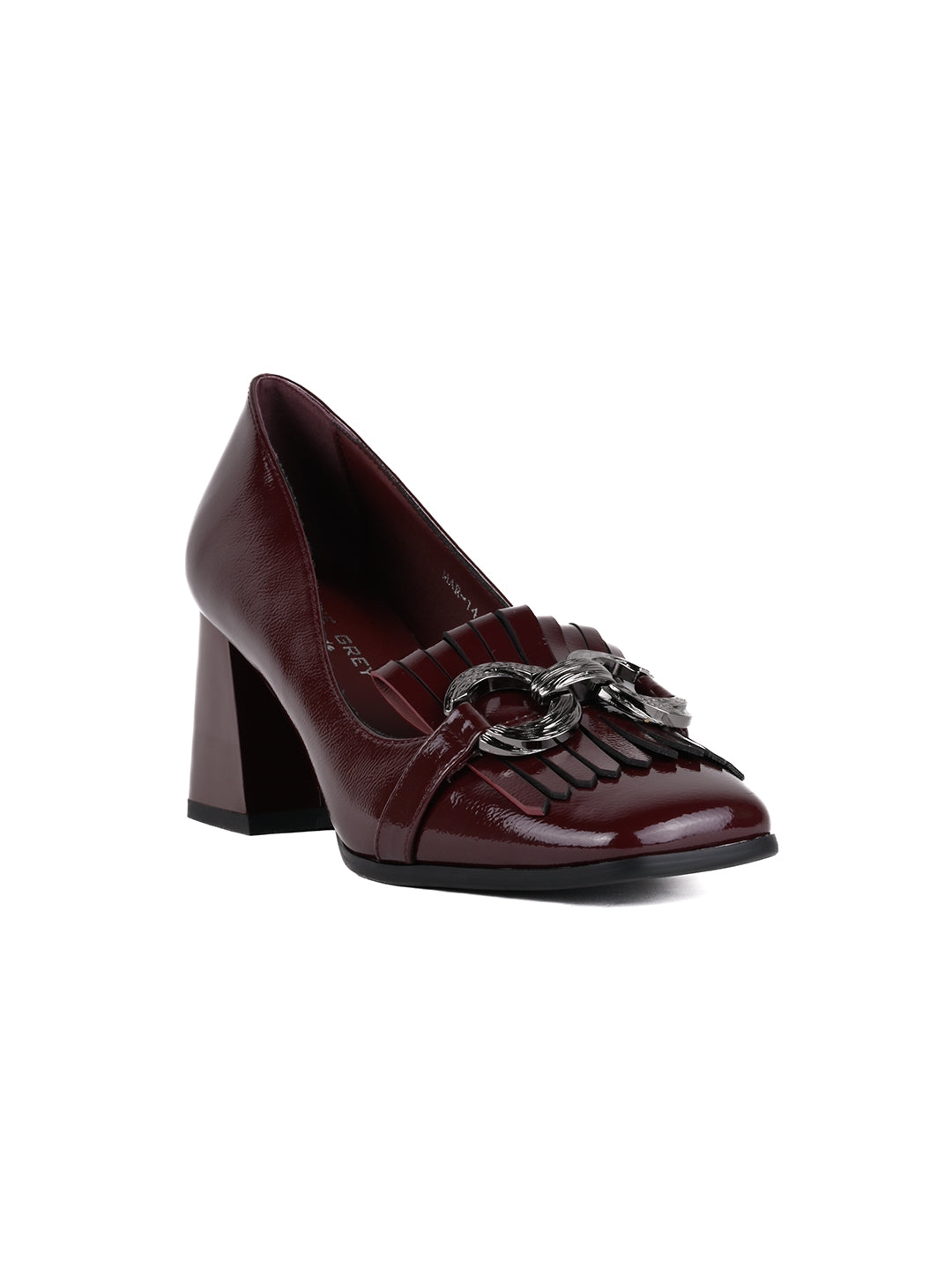 Women, Women Footwear, Maroon Pumps