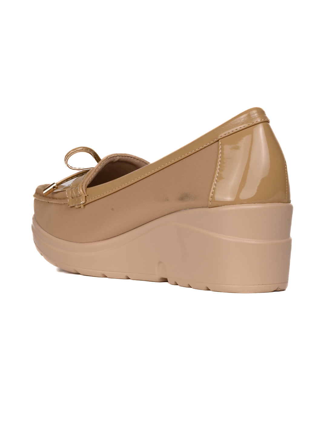 Women, Women Footwear, Beige Loafers