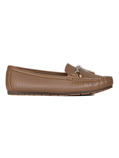 Women, Women Footwear, Khaki Loafers