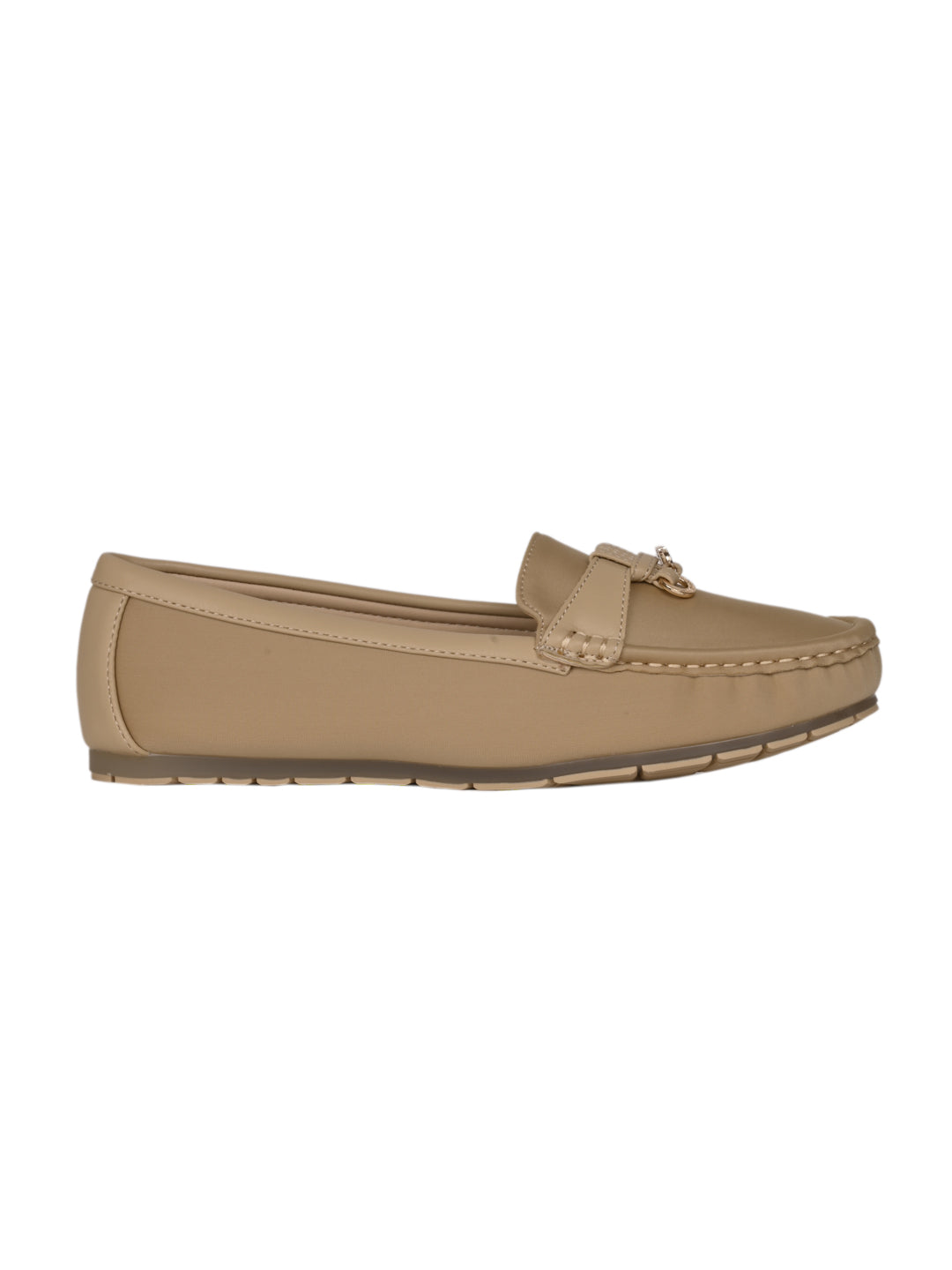 Women, Women Footwear, Beige Loafers