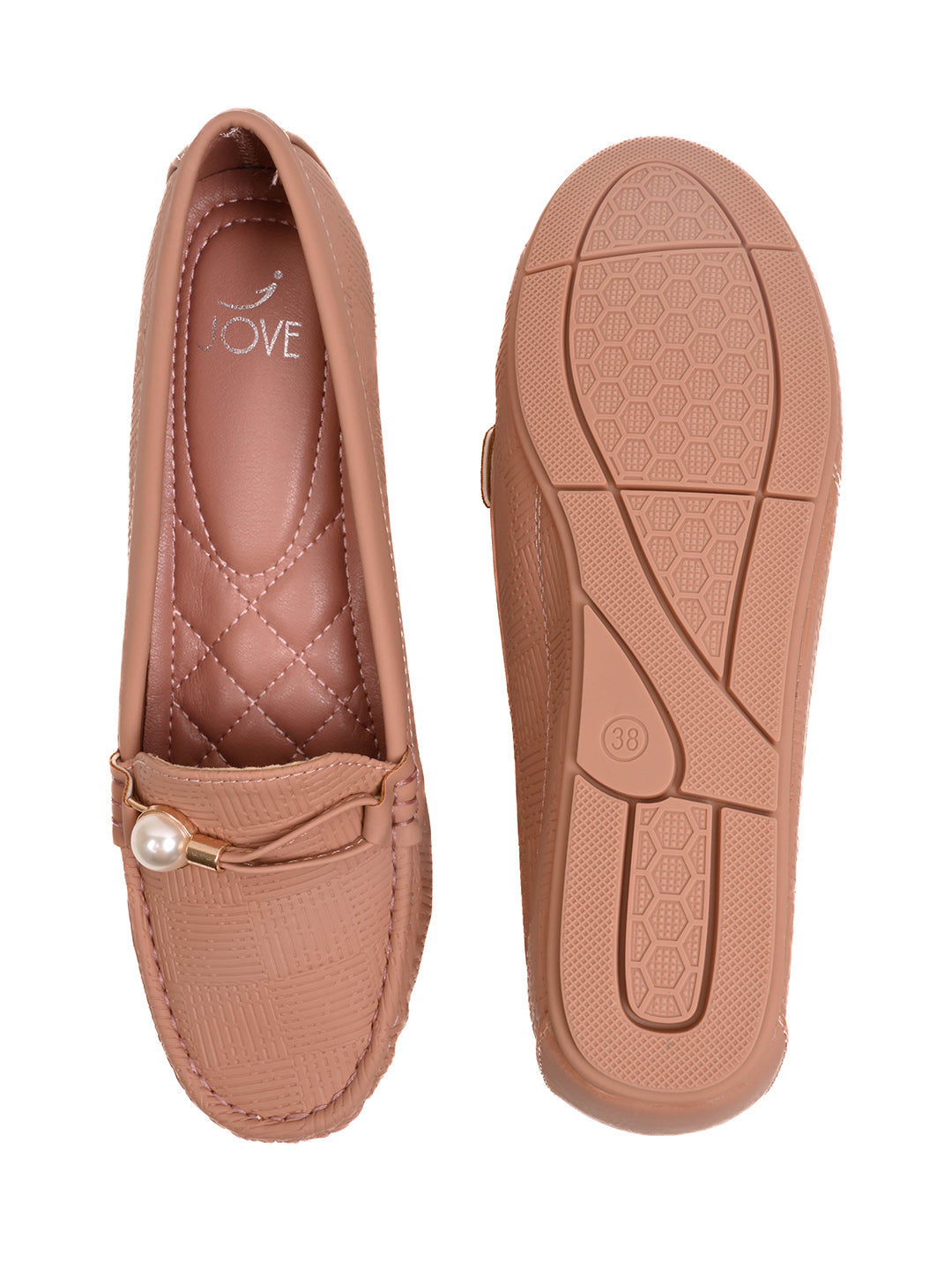 Women, Women Footwear, Nude Loafers