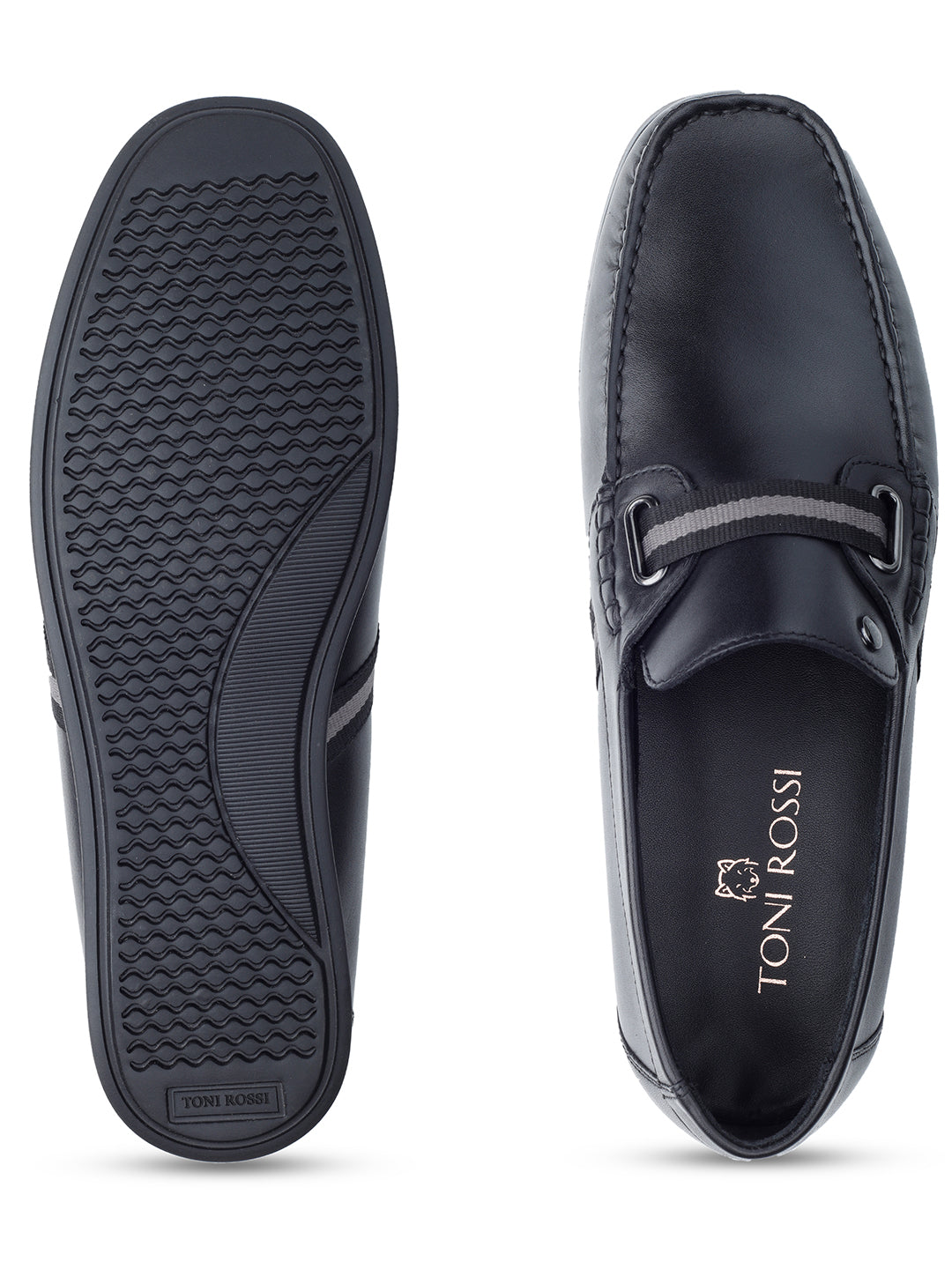 Footwear, Men Footwear, Black Loafers