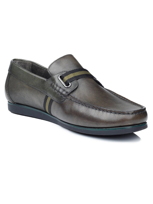 Footwear, Men Footwear, Olive Loafers