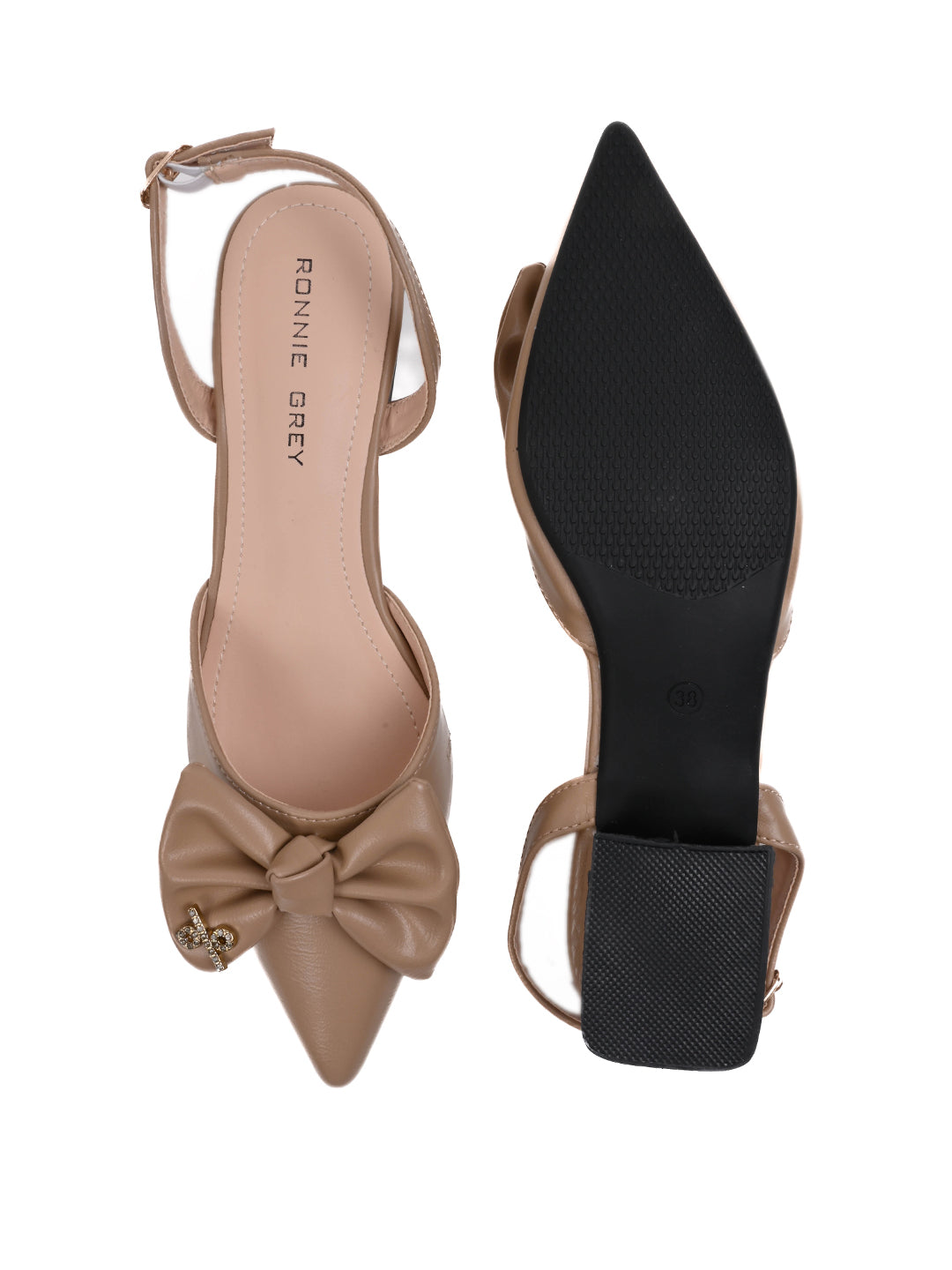 Women, Women Footwear, Beige Mules