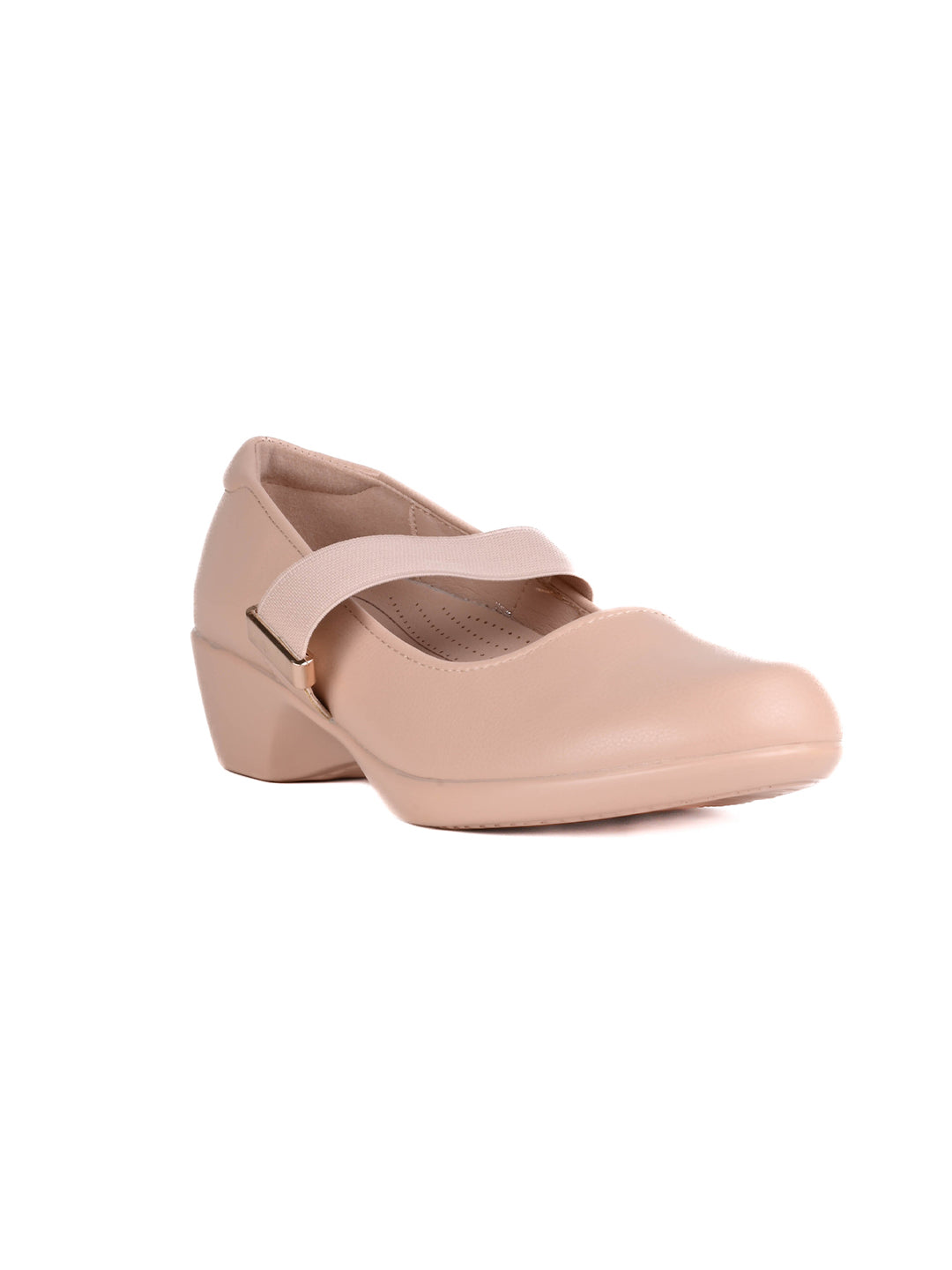 Women, Women Footwear, Beige Ballerinas