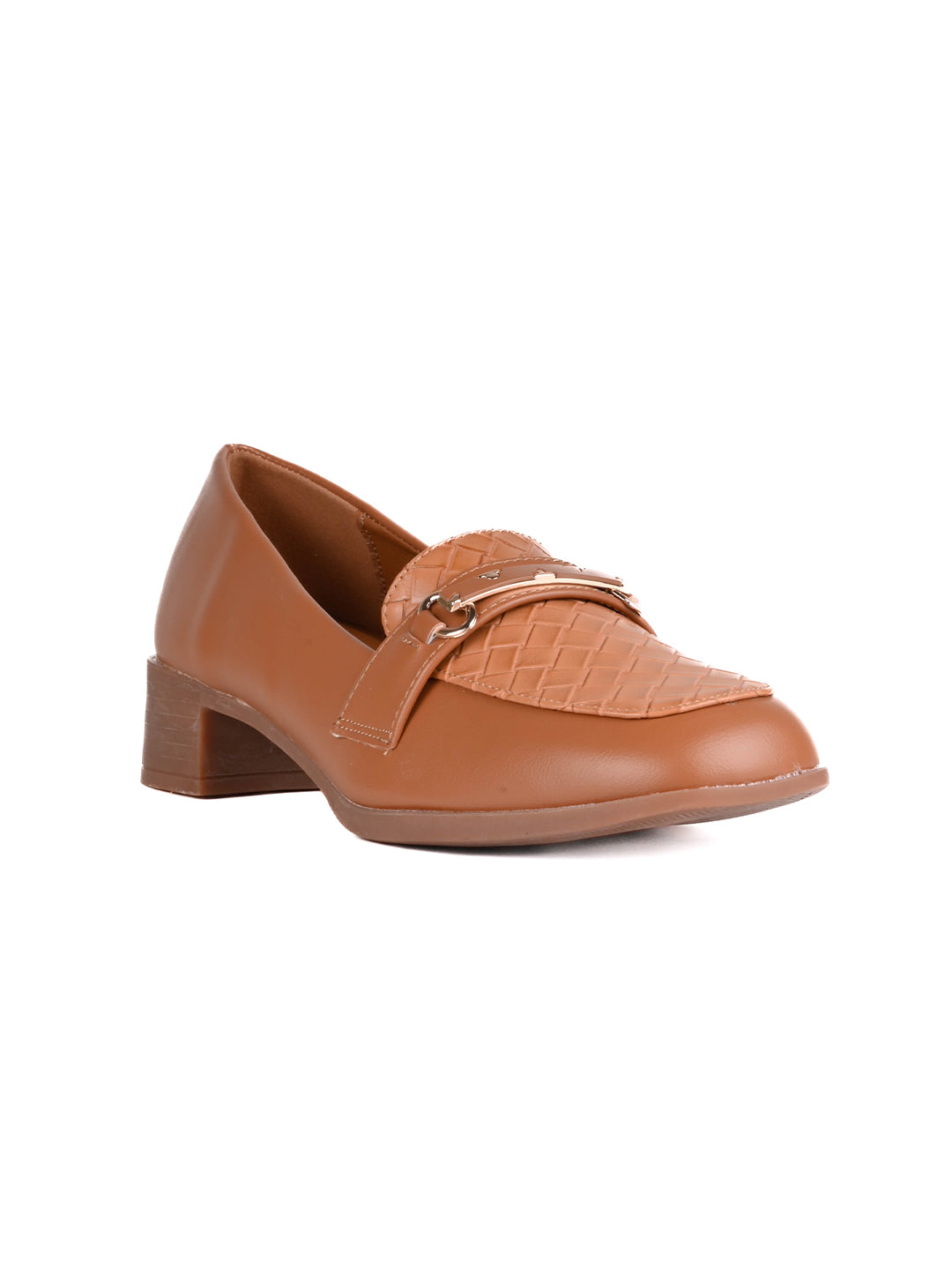 Women, Women Footwear, Tan Loafers