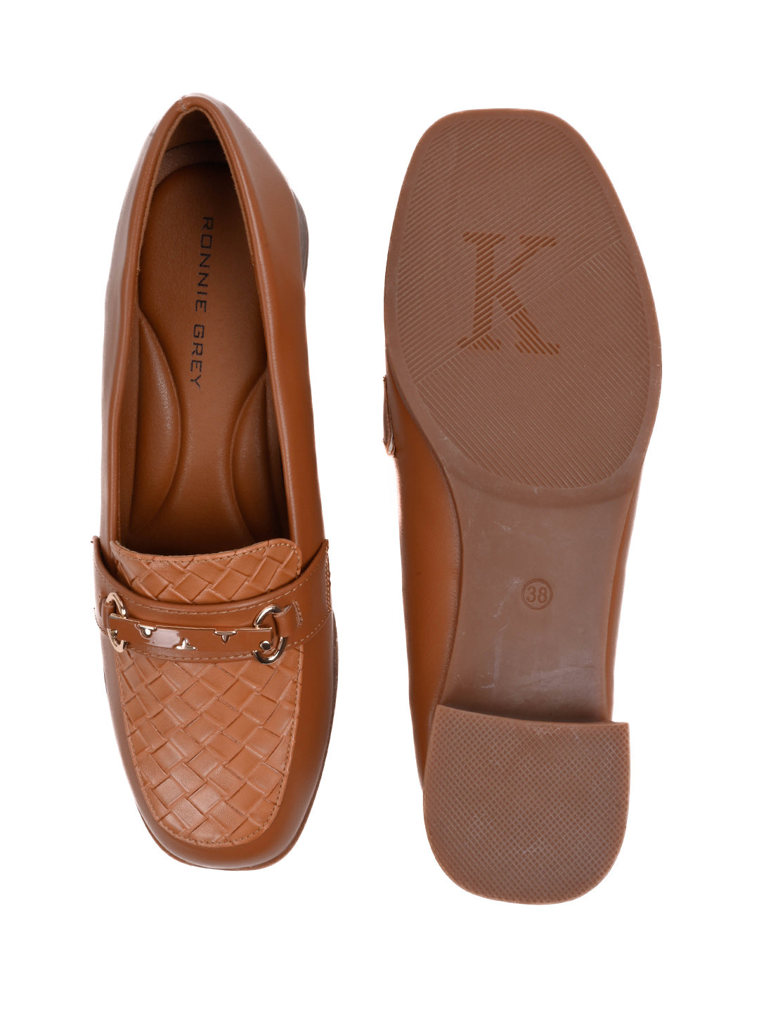 Women, Women Footwear, Tan Loafers