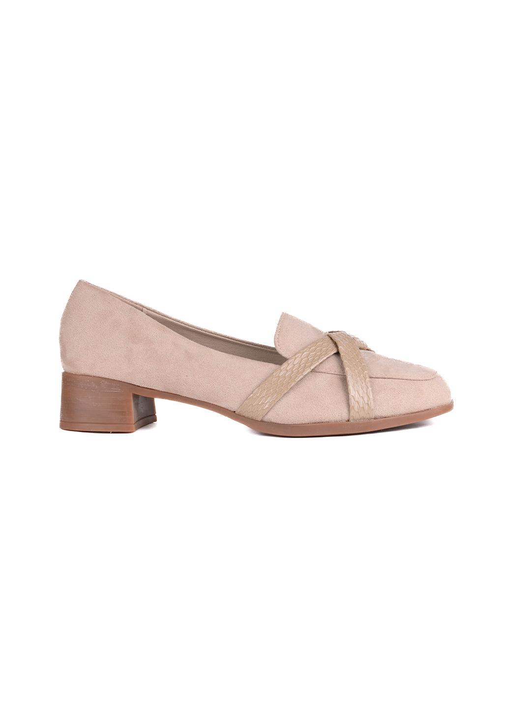 Women, Women Footwear, Beige Ballerinas