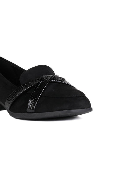 Women, Women Footwear, Black Ballerinas