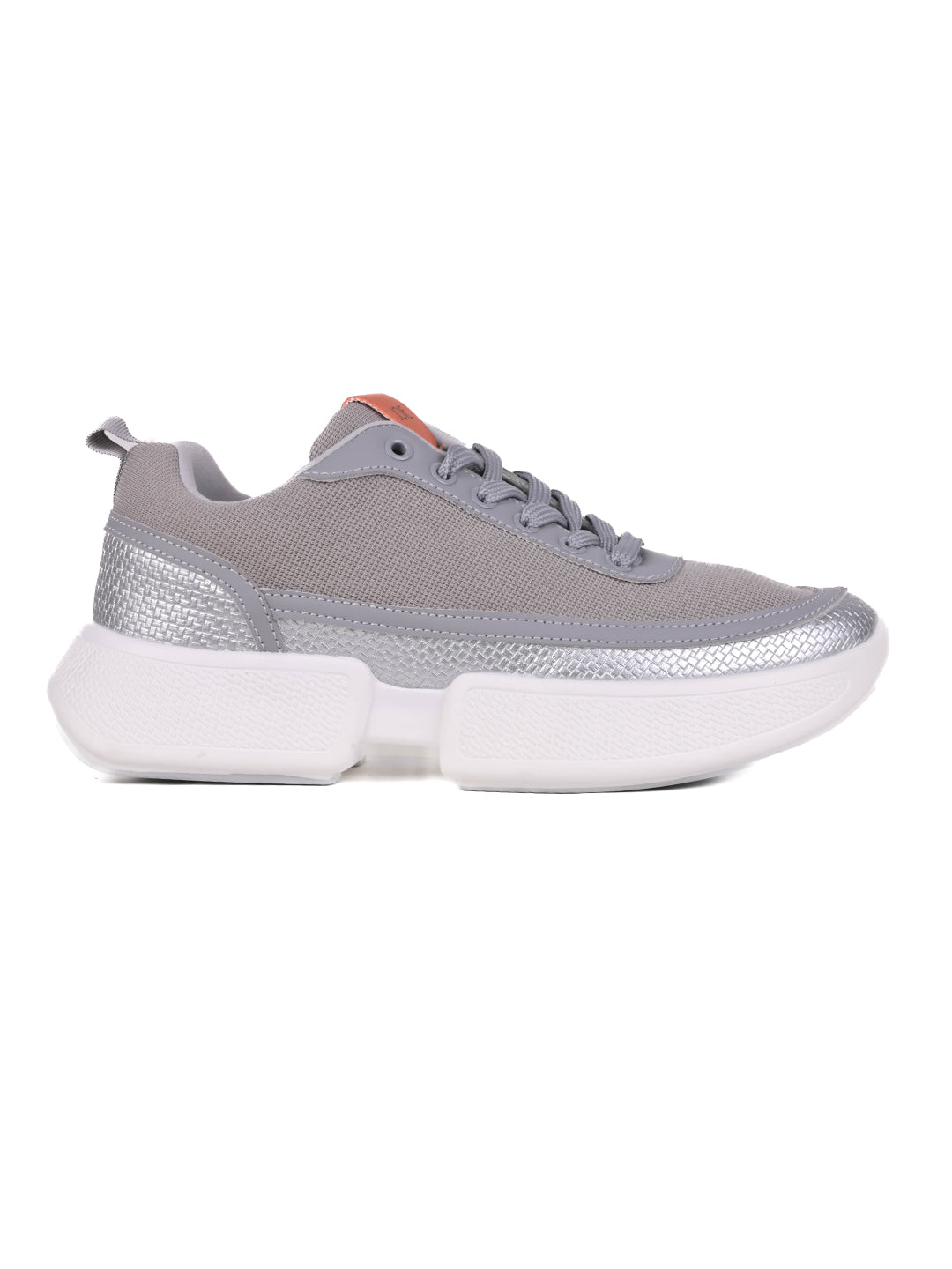 Women, Women Footwear, Grey Sneakers