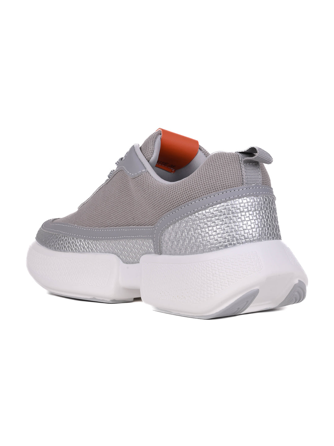 Women, Women Footwear, Grey Sneakers