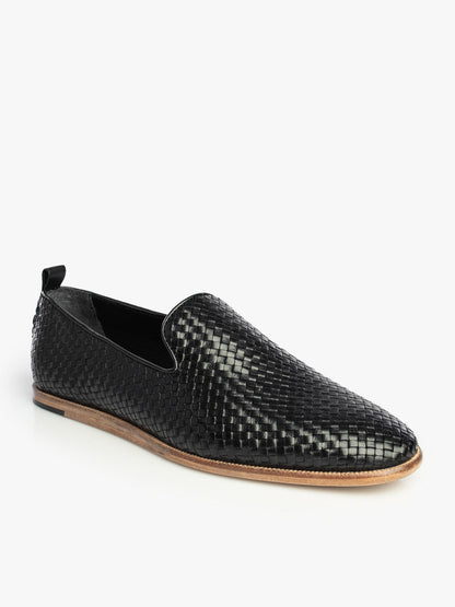 Footwear, Men Footwear, Black Loafers