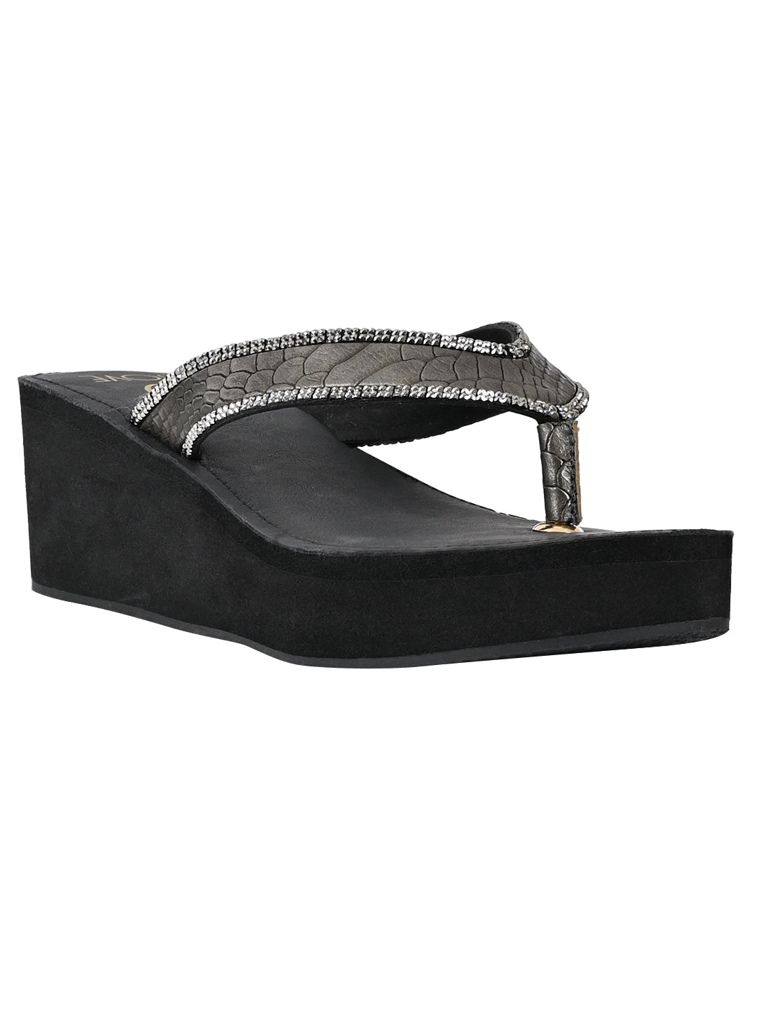 Footwear, Women Footwear, Grey Sandals