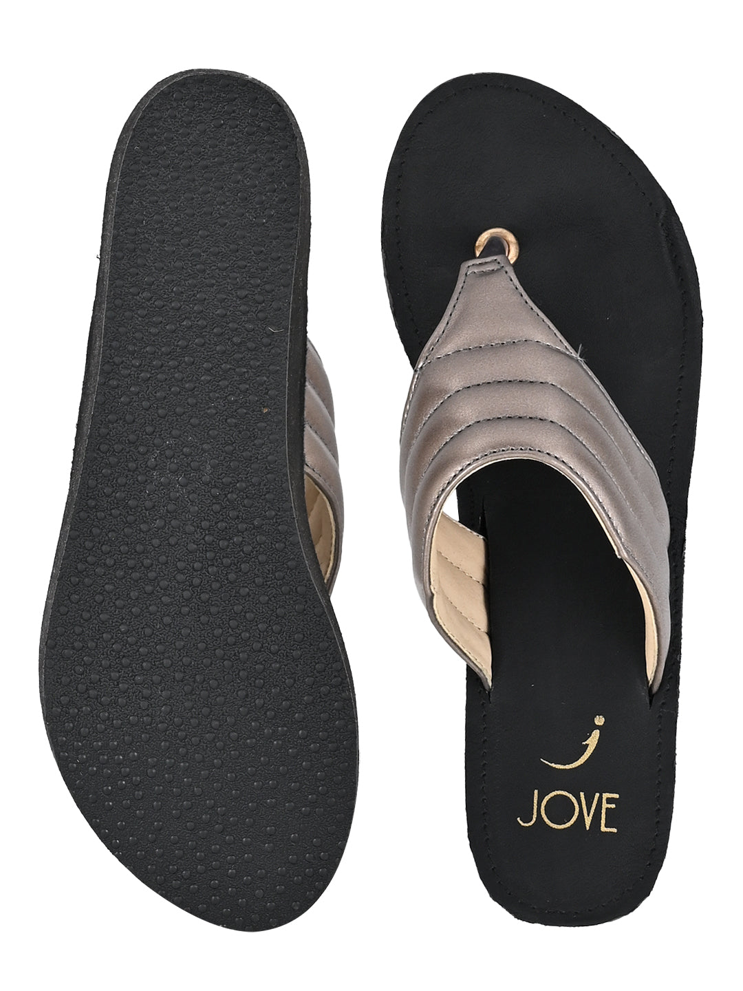 Footwear, Women Footwear, Grey Sandals