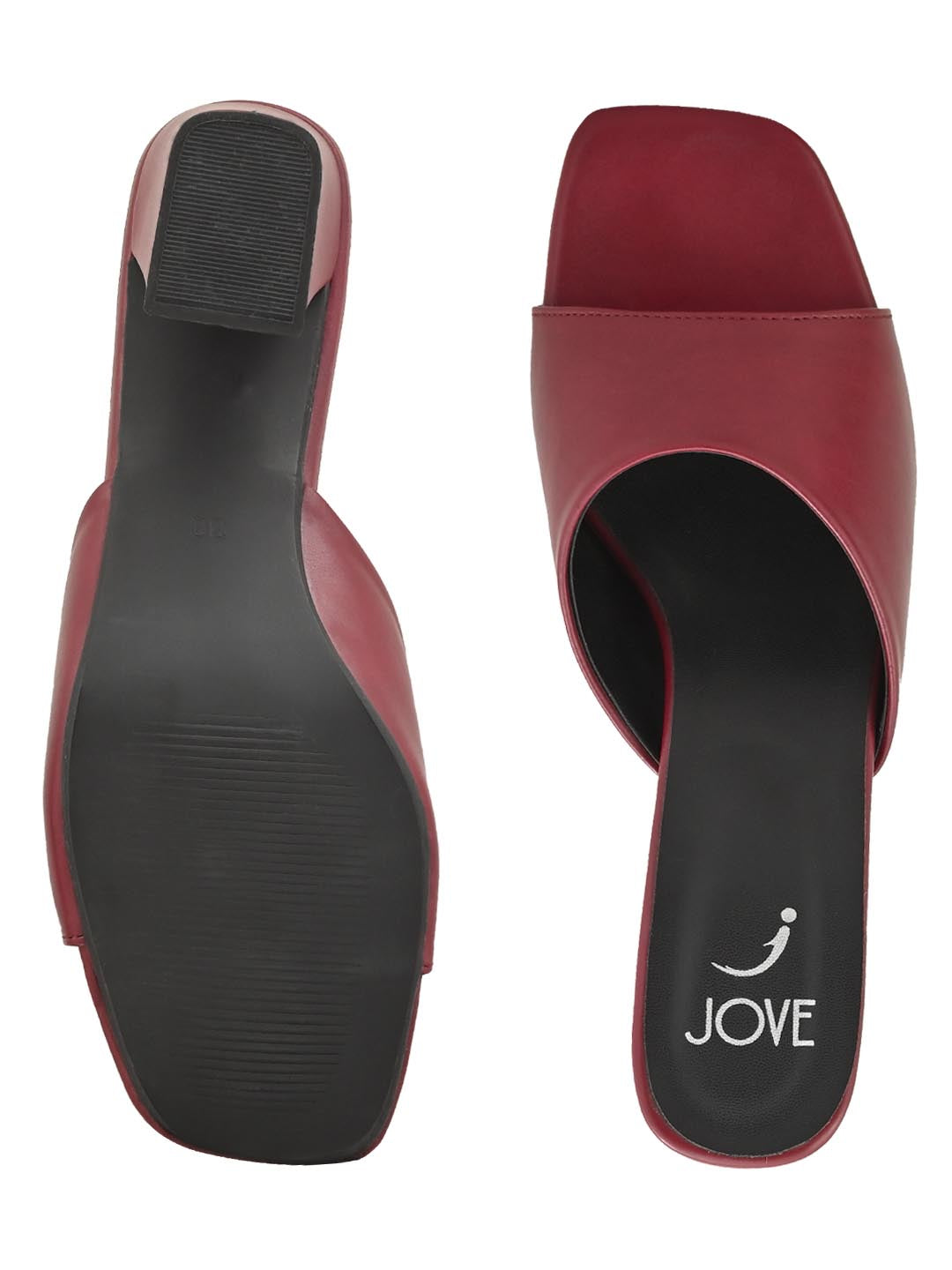 Footwear, Women Footwear, CHERRY, Heel Sandals