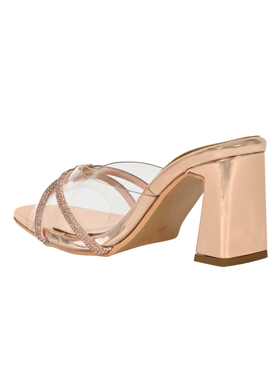 Footwear, Women Footwear, Rose Gold Sandals